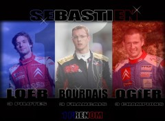 Wallpapers Sports - Leisures sebastien loeb ogier bourdais