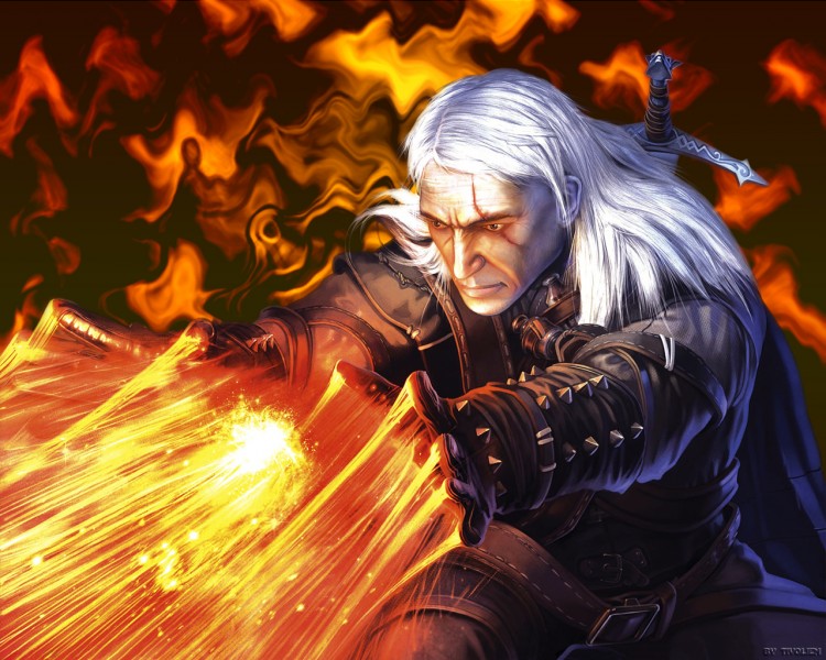 Fonds d'cran Jeux Vido The Witcher Wall-The Witcher_1280-1024