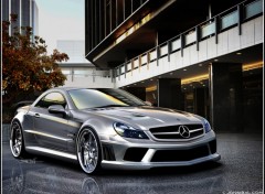 Fonds d'cran Art - Numrique SL65 AMG Black Series