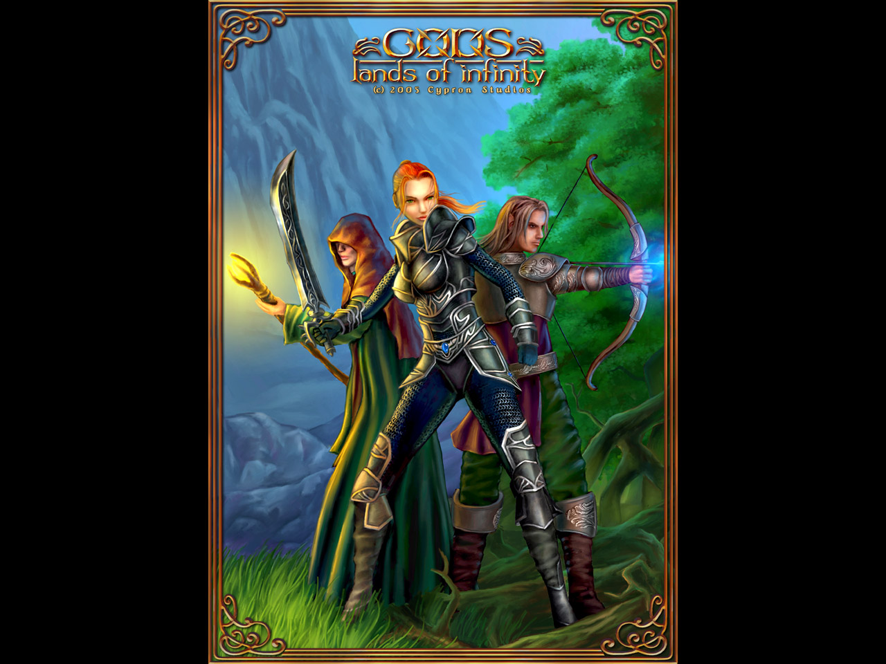 Fonds d'cran Jeux Vido Gods - Lands of Infinity 