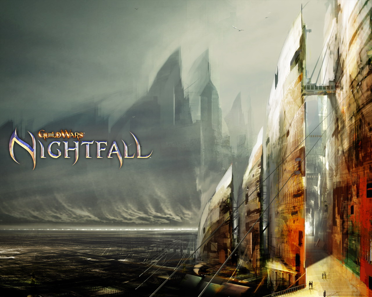 Fonds d'cran Jeux Vido Guild Wars - Nightfall 