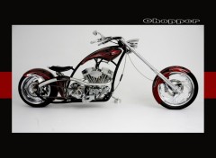 Fonds d'cran Motos Chopper attitude