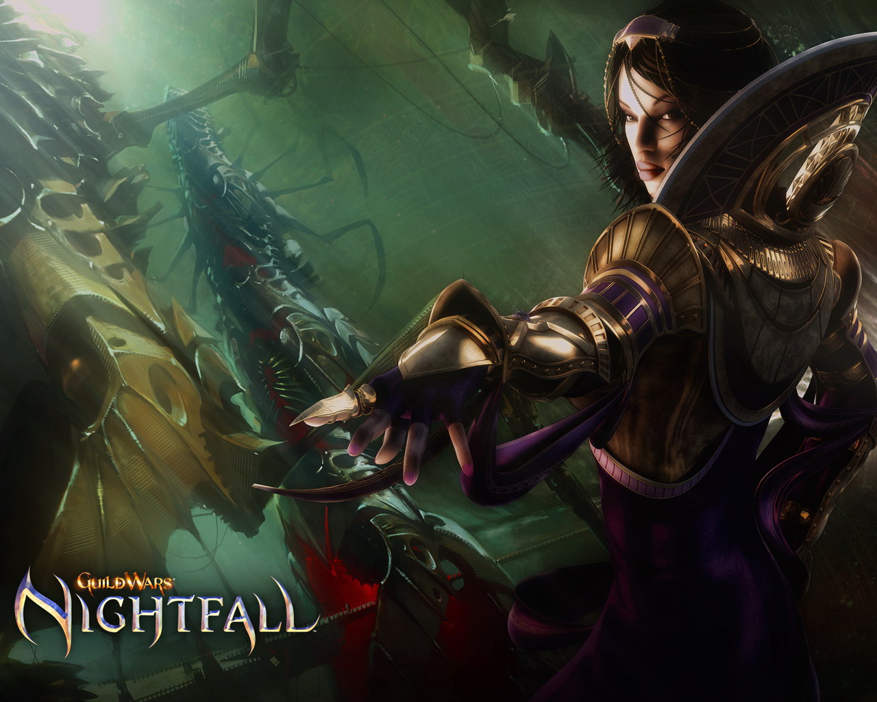 Fonds d'cran Jeux Vido Guild Wars - Nightfall 