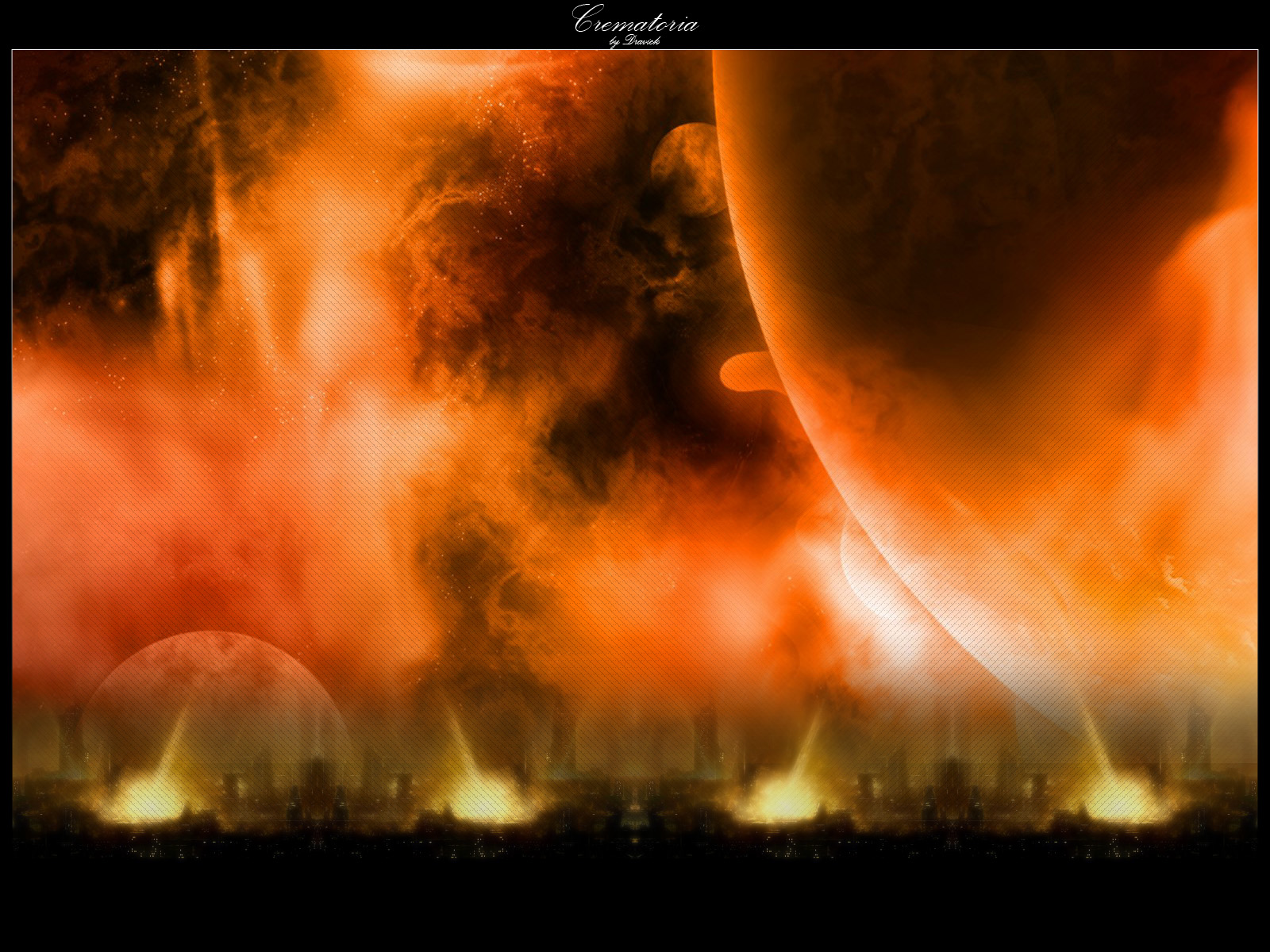 Wallpapers Digital Art Space - Universe Crematoria