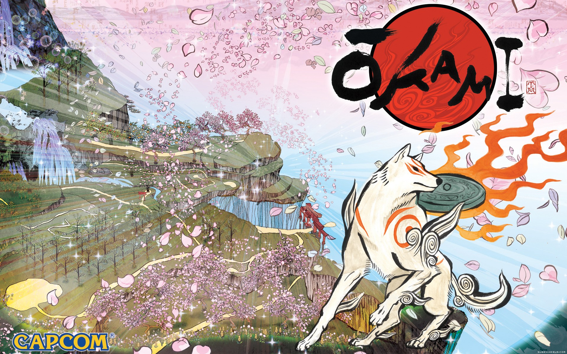 Fonds d'cran Jeux Vido Okami Okami