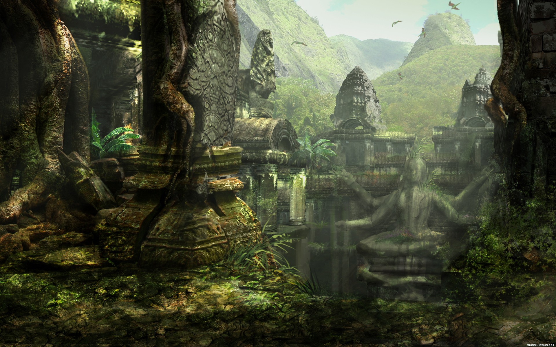 Wallpapers Video Games Tomb Raider : Underworld Tomb Raider Underworld