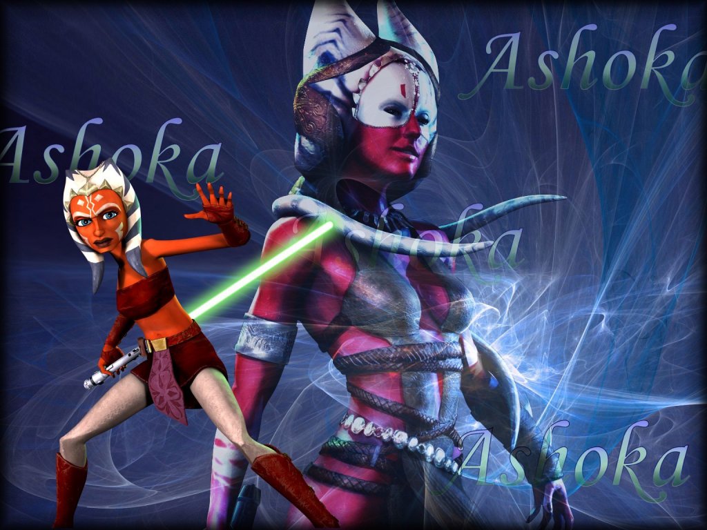 Fonds d'cran Dessins Anims Star Wars : the Clone Wars ashoka