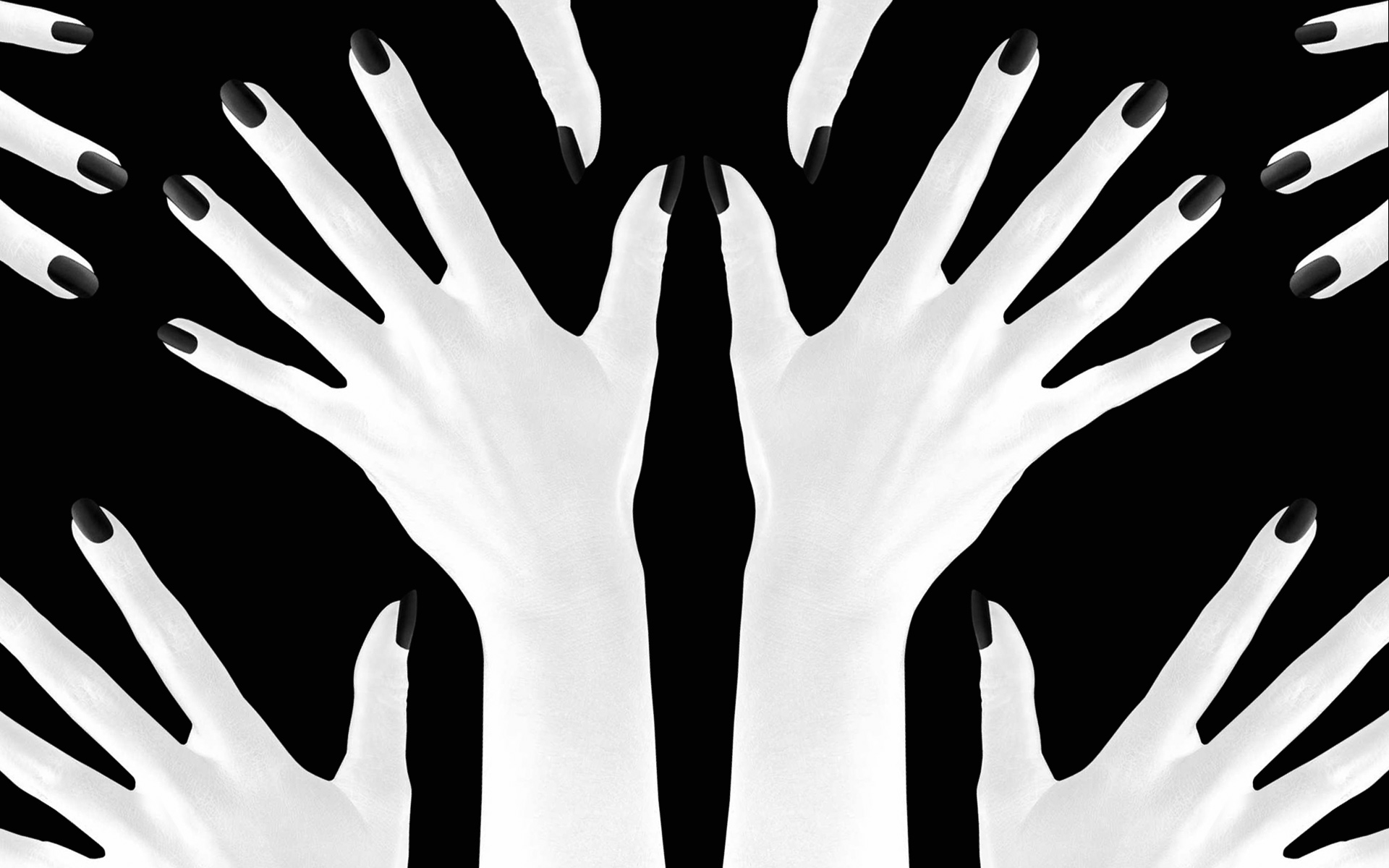 Fonds d'cran Art - Numrique Body Art white hands