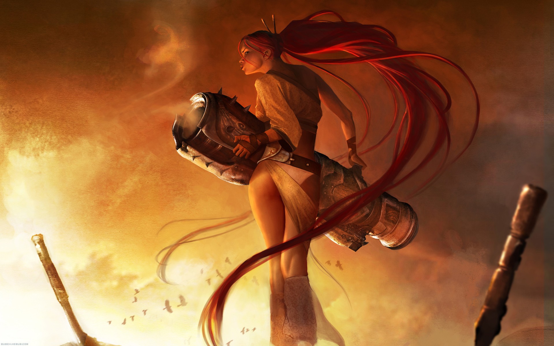 Fonds d'cran Jeux Vido Heavenly Sword Heavenly Sword