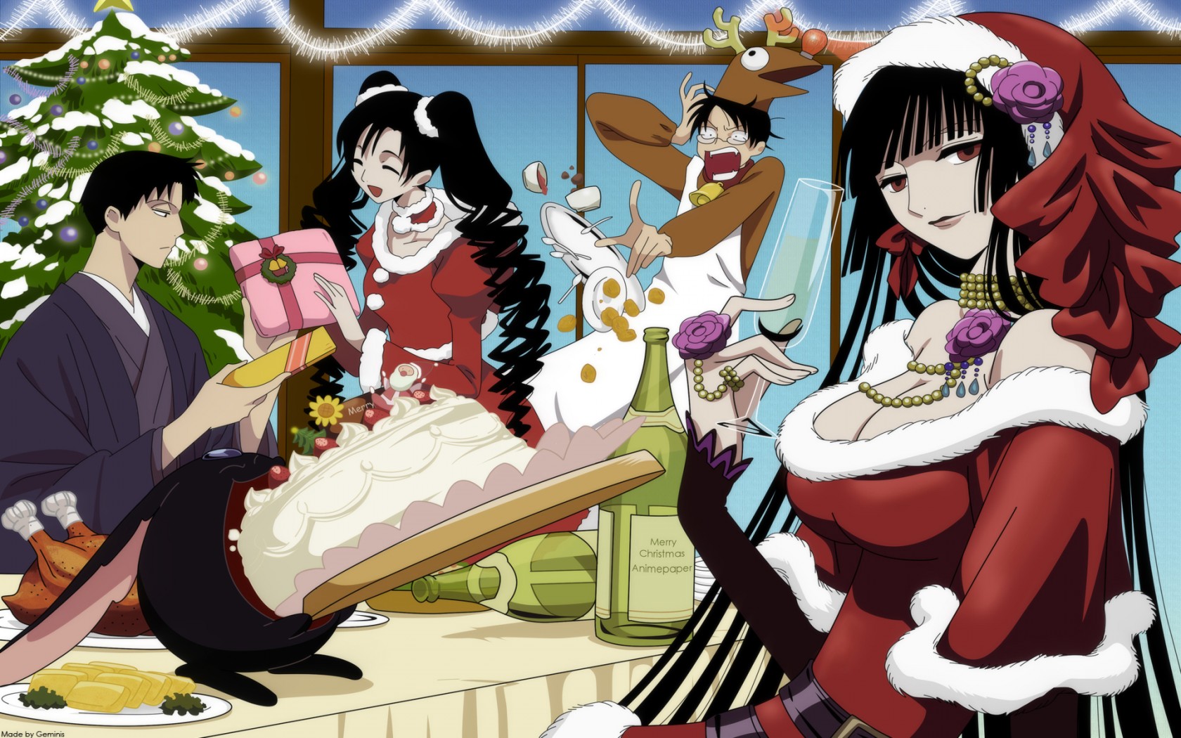 Wallpapers Manga XXX Holic merry xxxmas