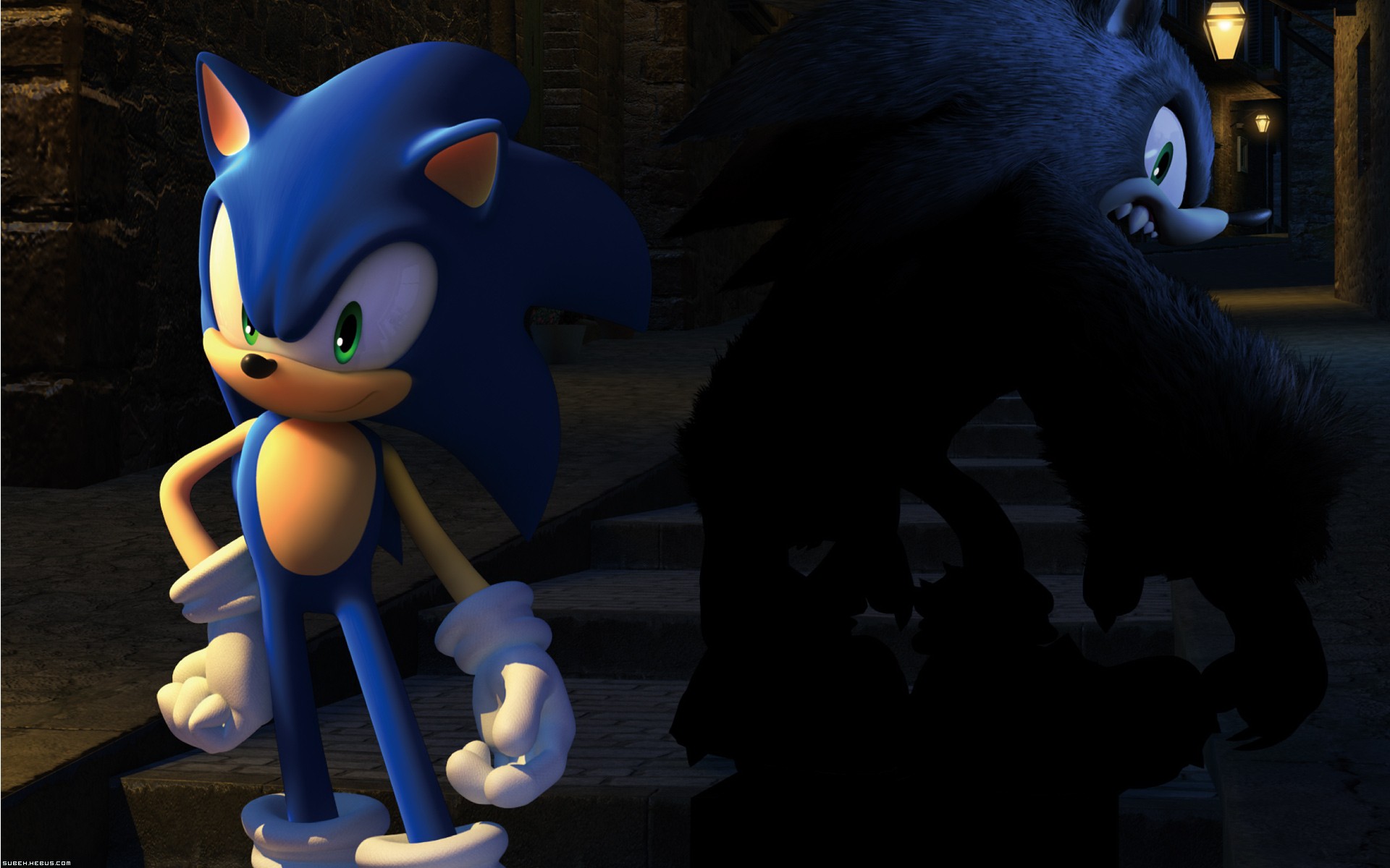 Fonds d'cran Jeux Vido Sonic Unleashed Sonic Unleashed