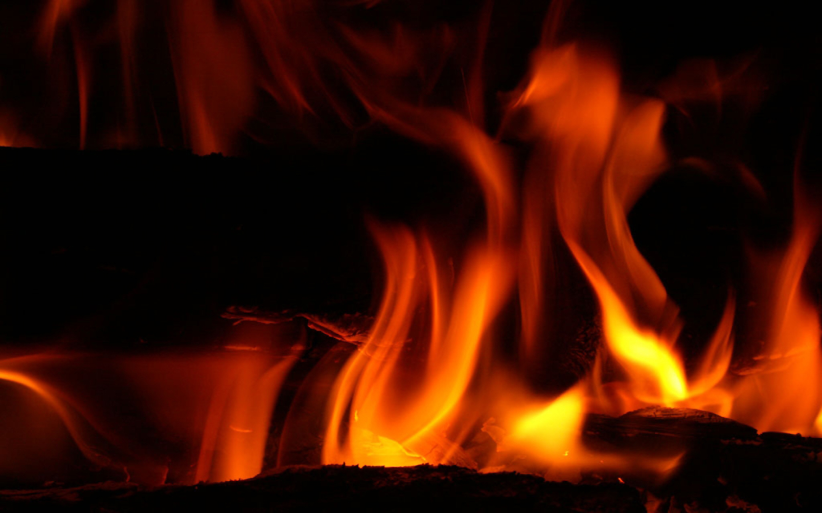 Fonds d'cran Nature Feux Feu de bois