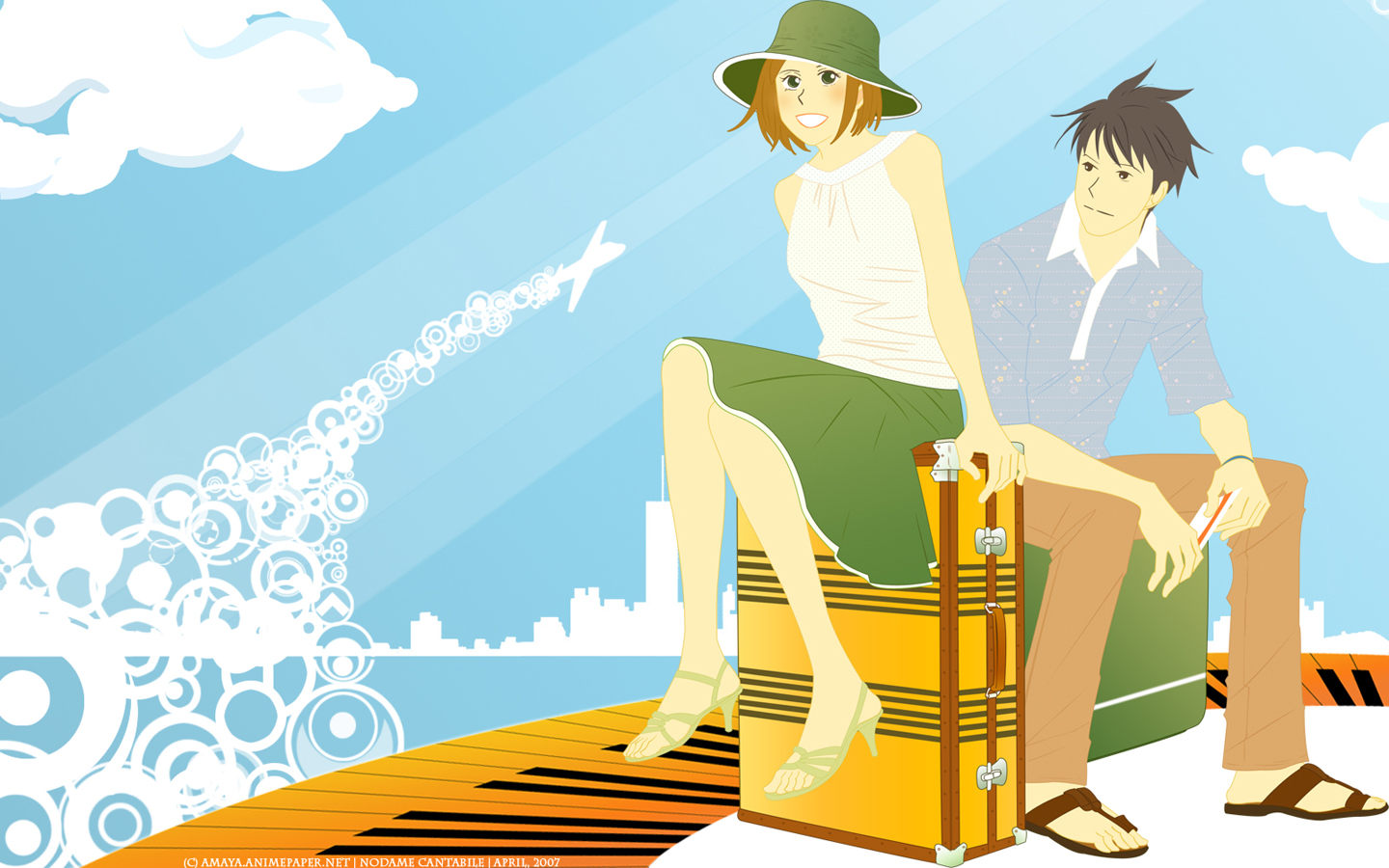 Fonds d'cran Manga Nodame Cantabile go to paris