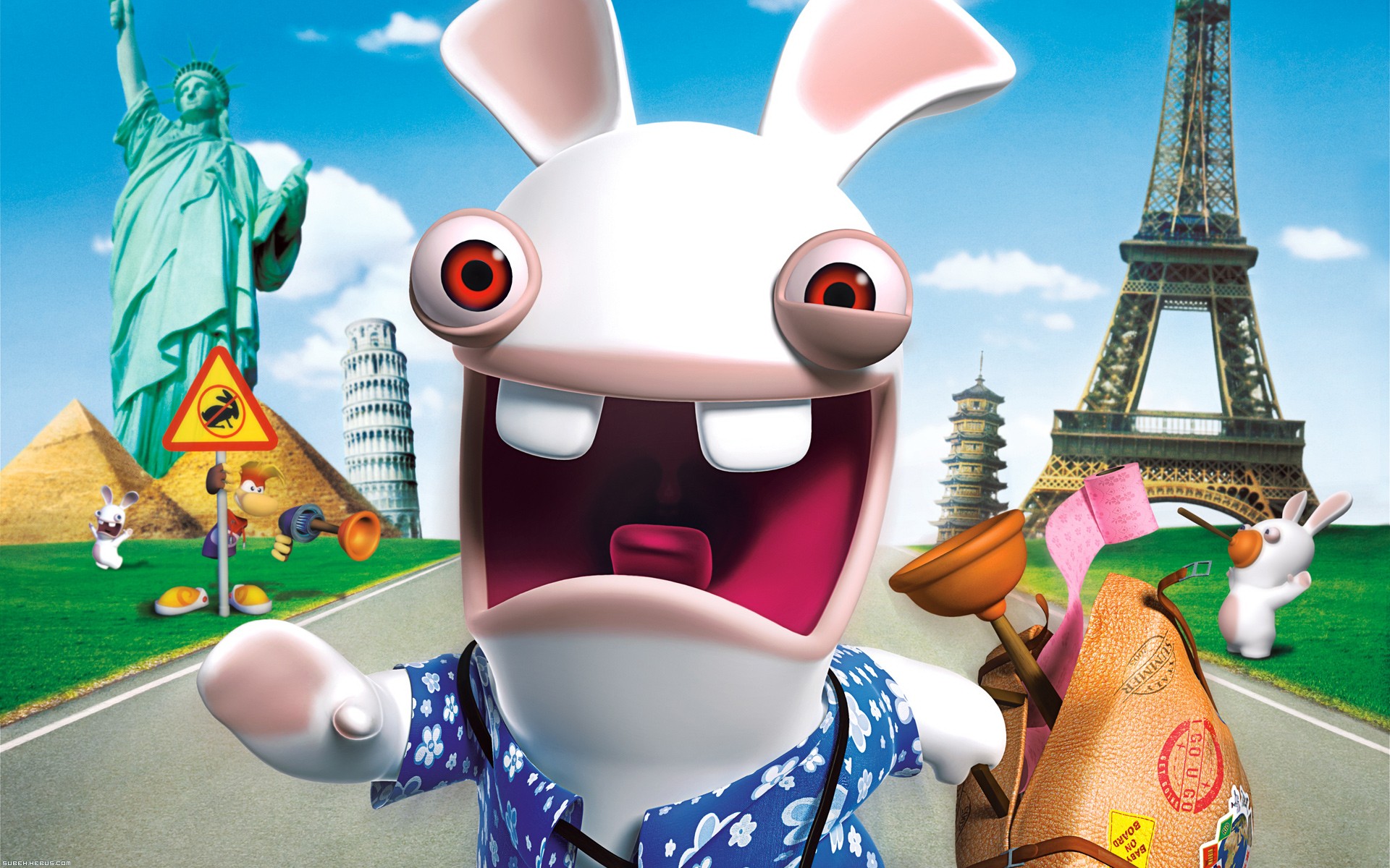 Wallpapers Video Games Rayman Raving Rabbids 2 