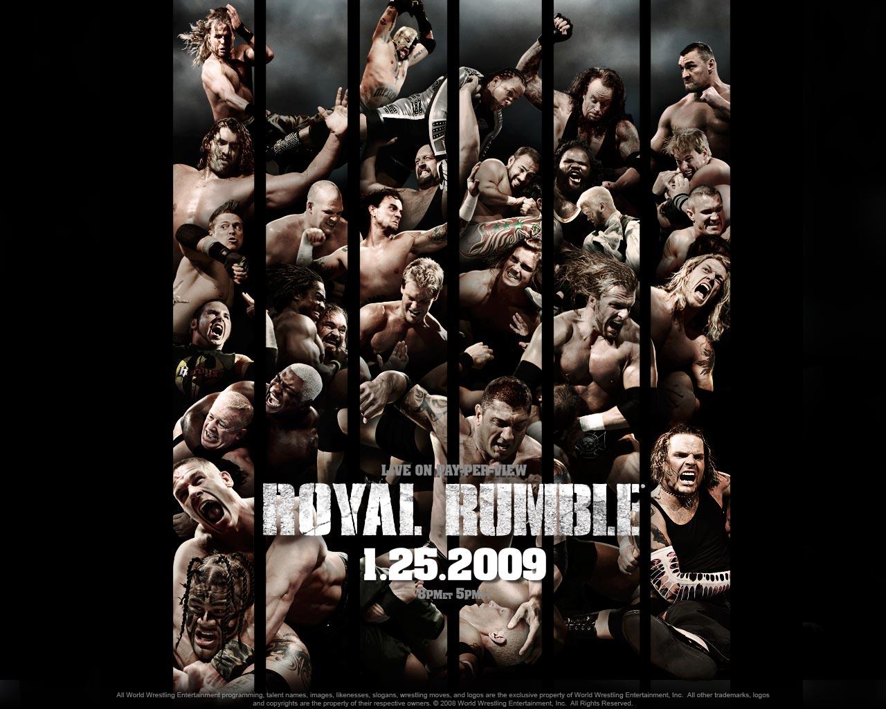 Wallpapers Sports - Leisures Catch Royal Rumble 2009