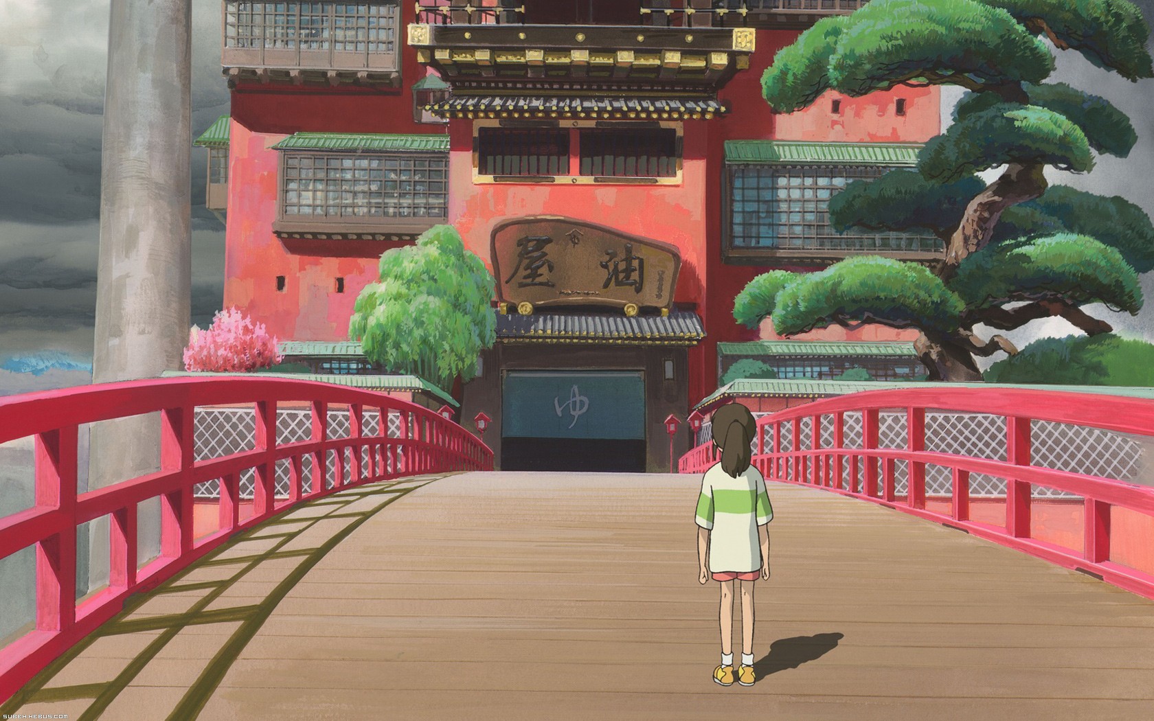 Wallpapers Cartoons Spirited Away Le voyage de Chihiro de Miyazaki