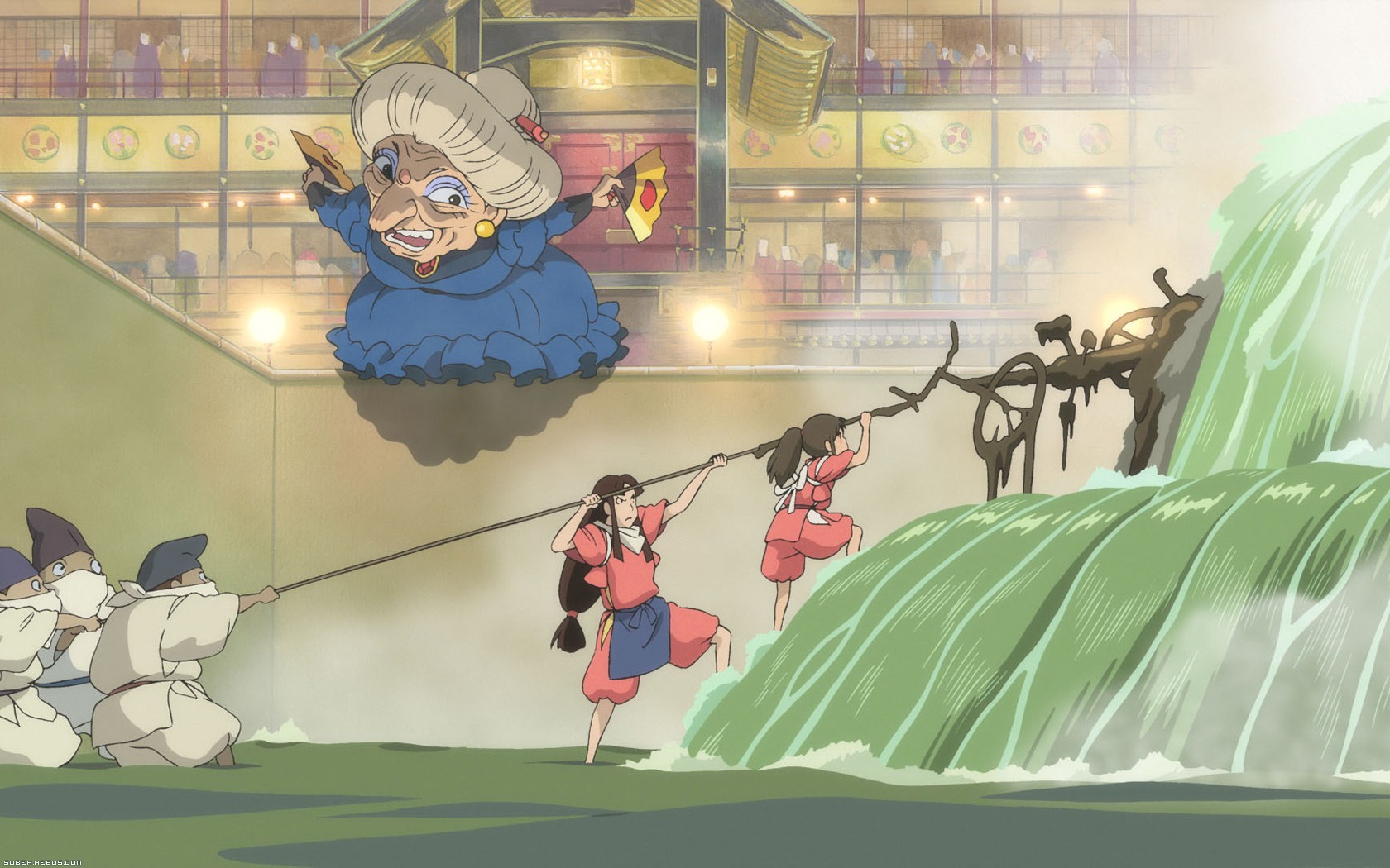 Wallpapers Cartoons Spirited Away Le voyage de Chihiro de Miyazaki