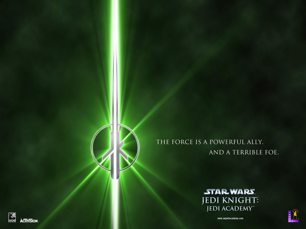 Fonds d'cran Jeux Vido Jedi Knight III : Jedi Academy 