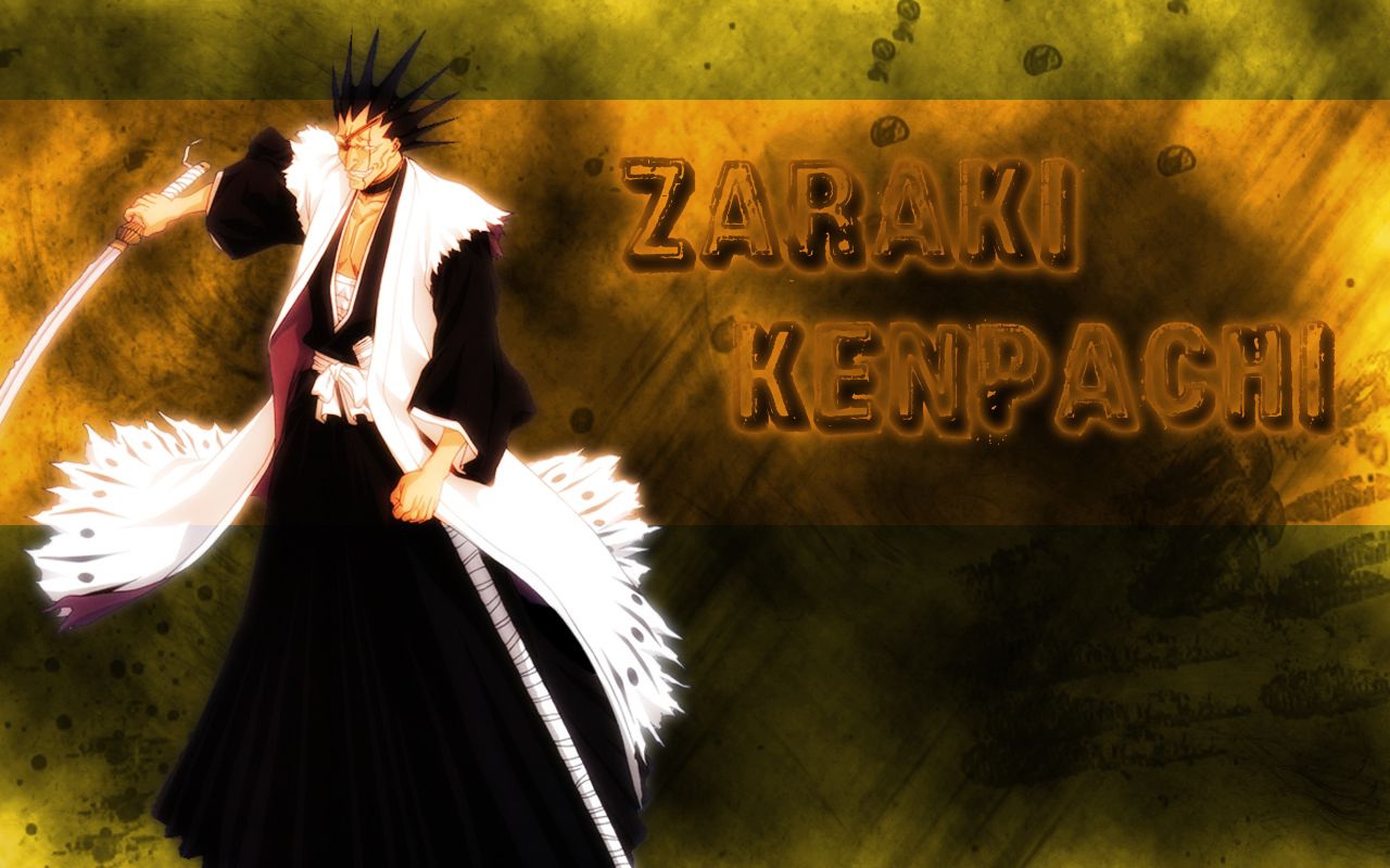 Fonds d'cran Manga Bleach Zaraki Kenpachi