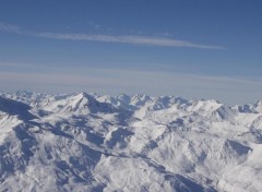 Fonds d'cran Nature vu des piste  de ski des mnuires (france, 73 savoie )