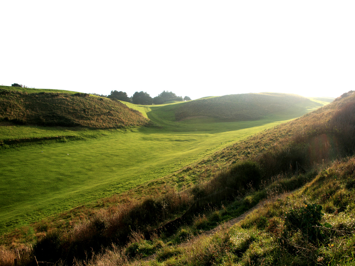 Fonds d'cran Nature Champs - Prairies Golf d'Etretat