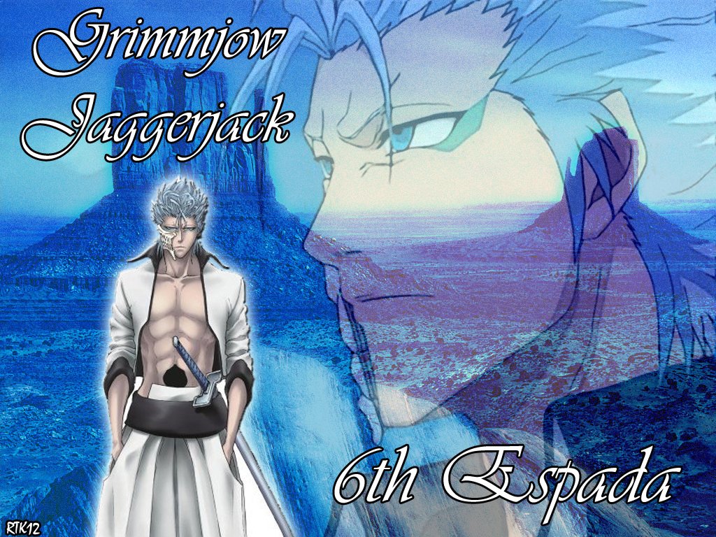 Wallpapers Manga Bleach Grimmjow Jaggerjack by rtk12