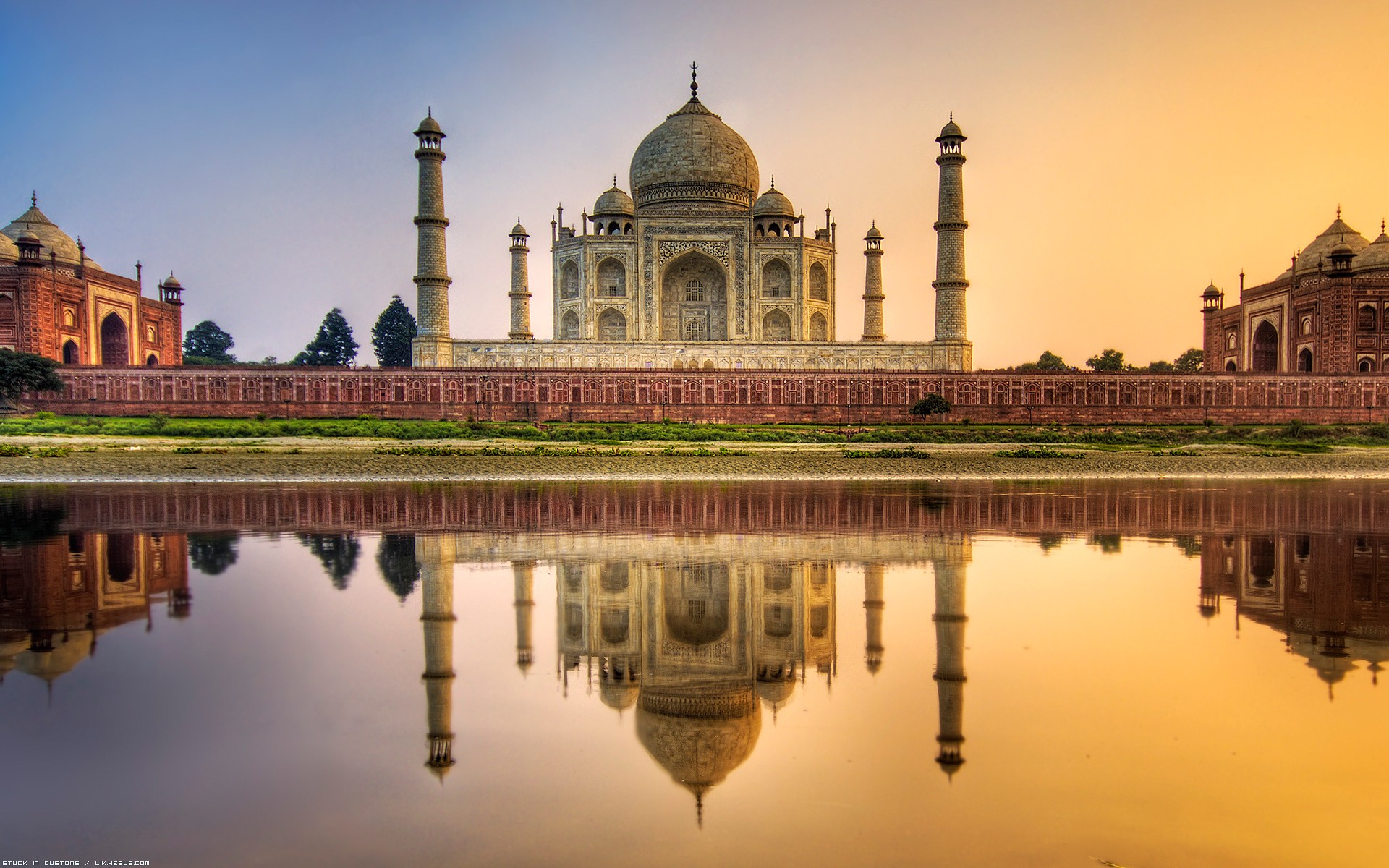 Wallpapers Constructions and architecture Castles - Palace Taj Mahal