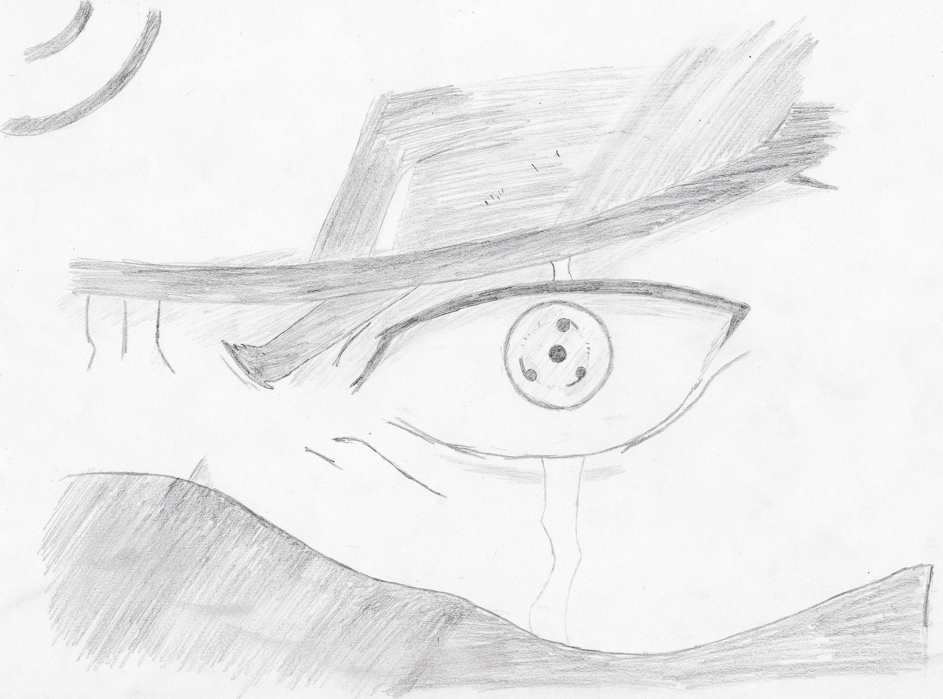 Wallpapers Art - Pencil Manga - Naruto Sharingan