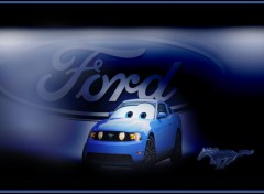 Fonds d'cran Dessins Anims Cars mustang