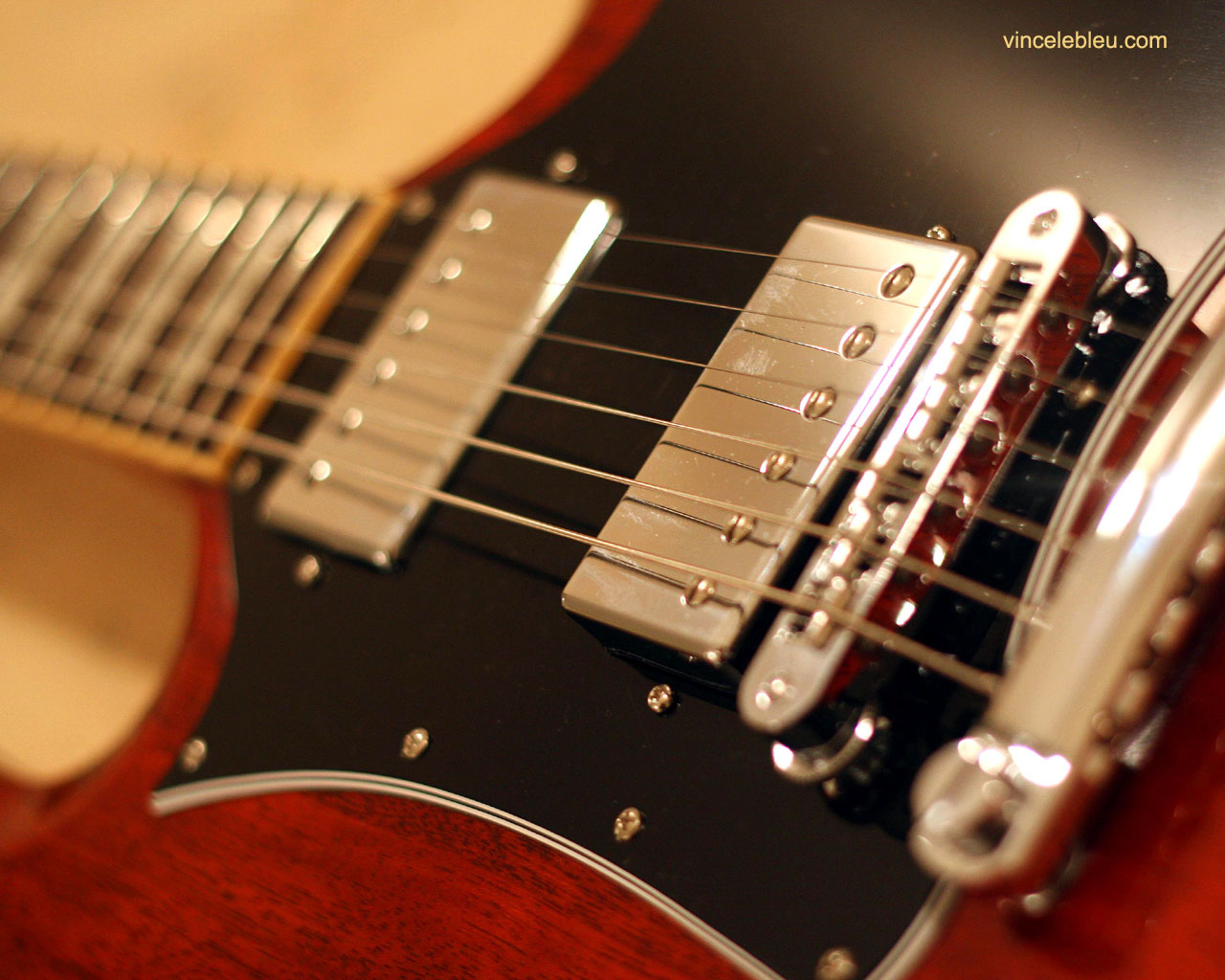 Wallpapers Music Instruments - Guitares Gibson SG 1280 - 1024