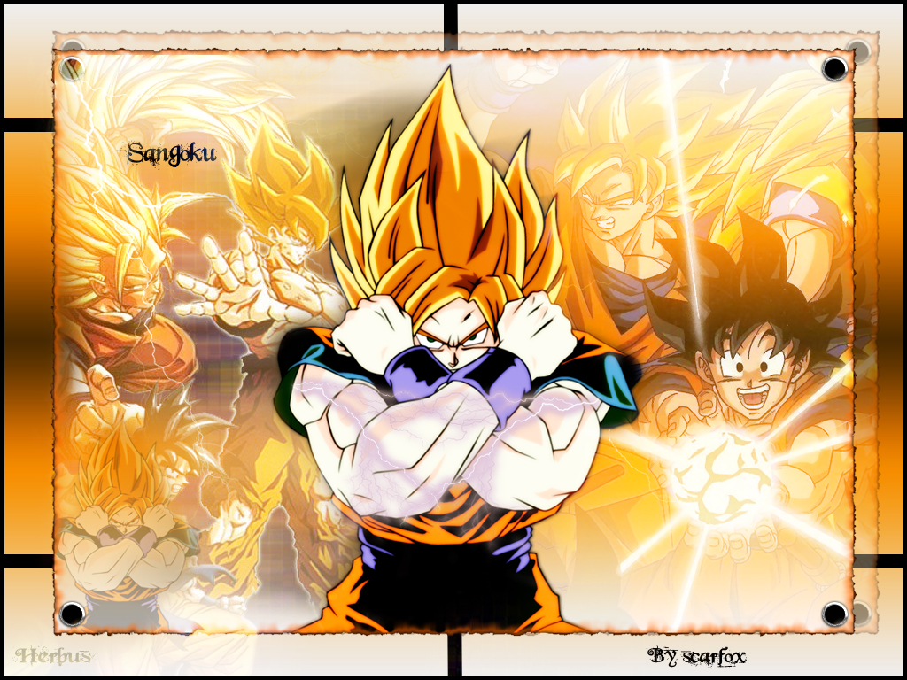 Wallpapers Manga Dragon Ball Z Sangoku