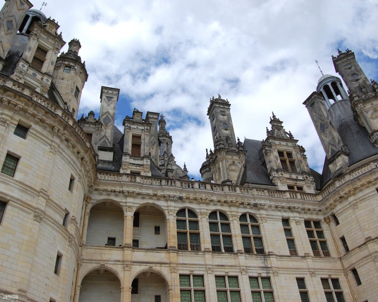 Wallpapers Constructions and architecture Castles - Palace Chateau de Chambord - zoom !