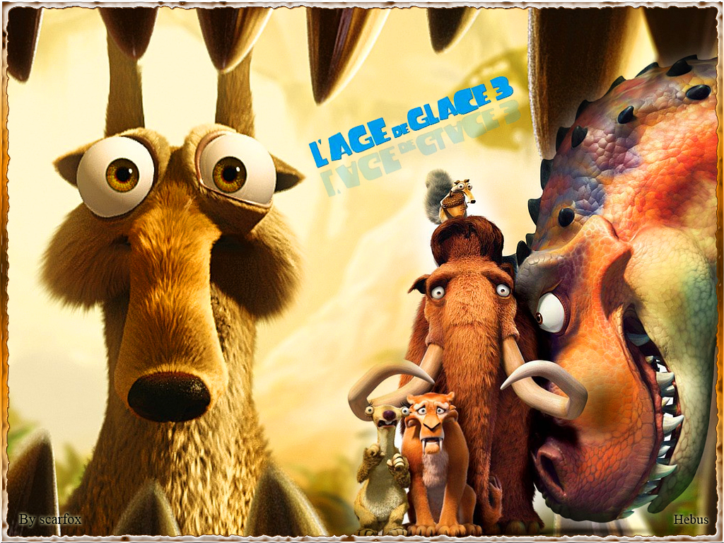 Wallpapers Cartoons Ice Age 3 L'age de glace 3