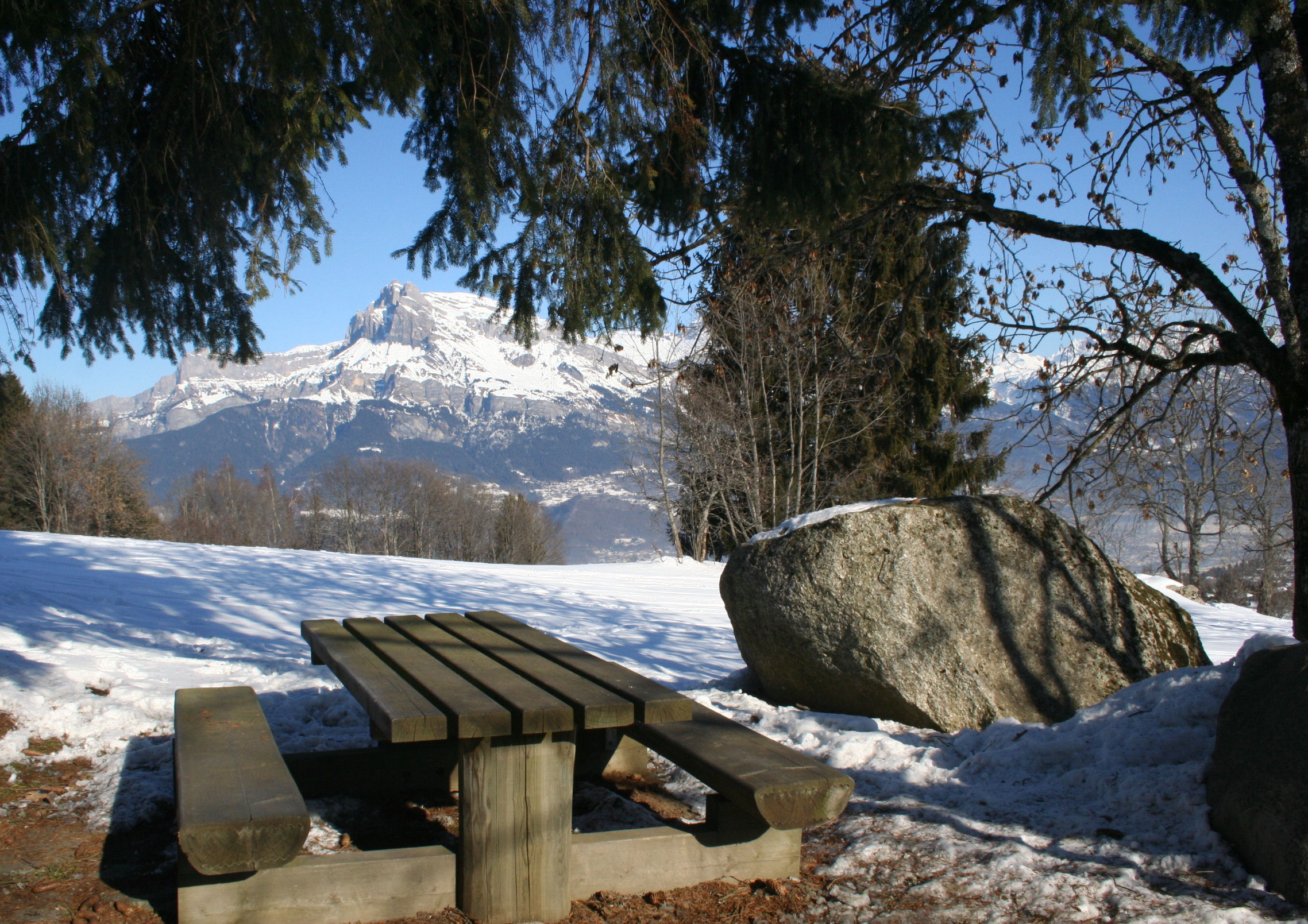 Fonds d'cran Nature Montagnes Combloux