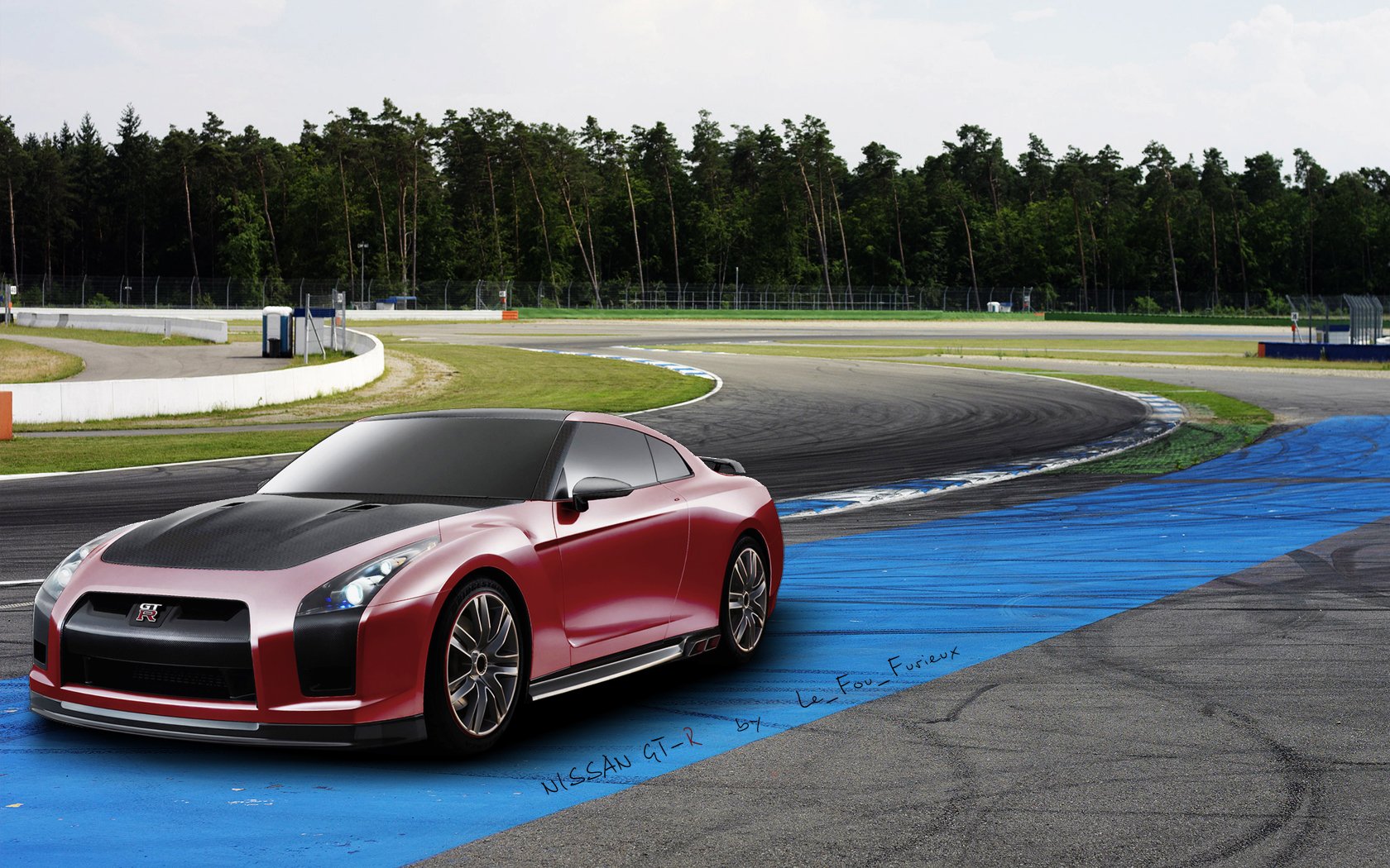 Fonds d'cran Voitures Nissan Nissan GT-R