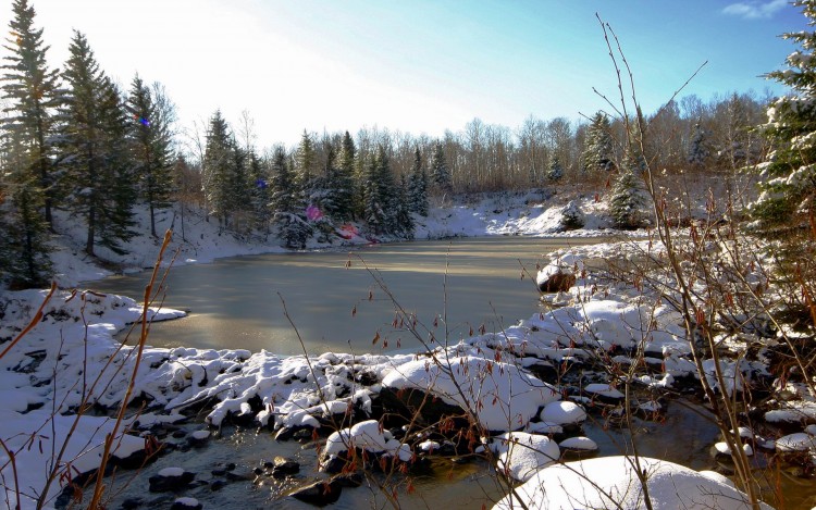 Wallpapers Nature Saisons - Winter L'hiver