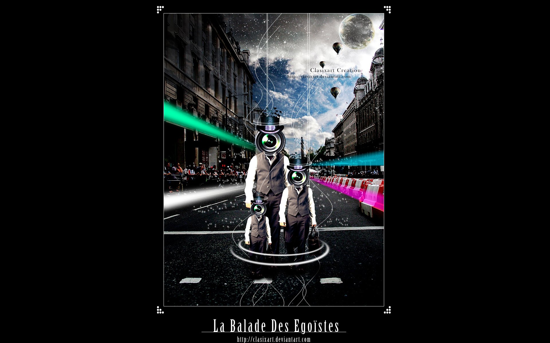 Wallpapers Digital Art Compositions 2D La Balade Des Egoistes