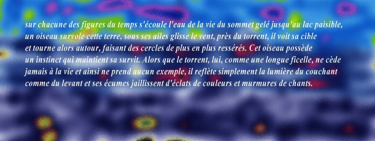 Fonds d'cran Art - Numrique Posie - Texte par l, par ici