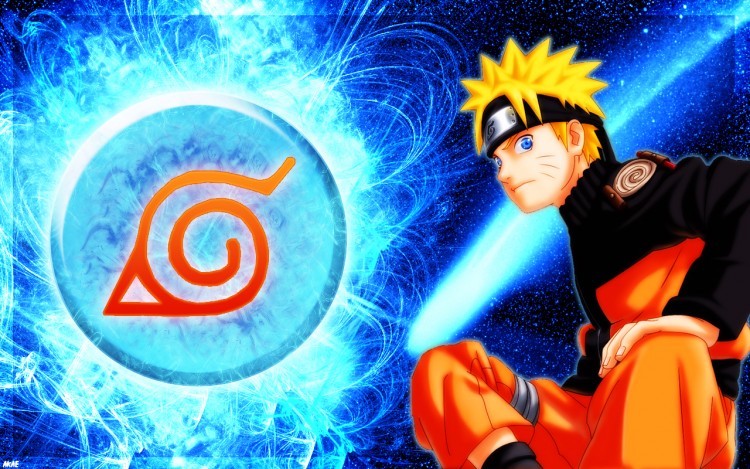 Fonds d'cran Manga Naruto Naruto blue solar 