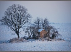 Wallpapers Nature Chapelle dans la neige