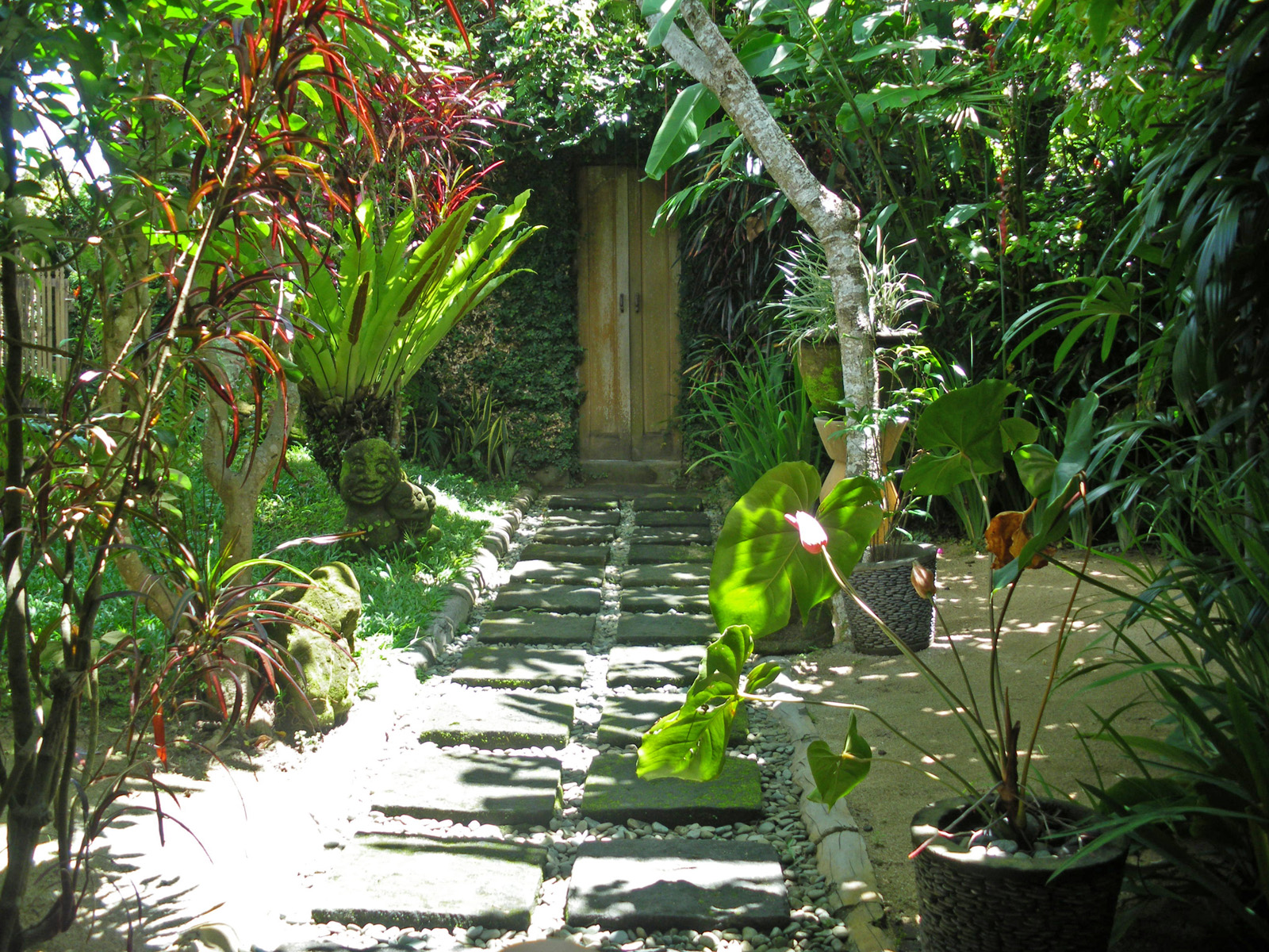 Wallpapers Nature Parks - Gardens Jardin privatif dans un htel  Ubud