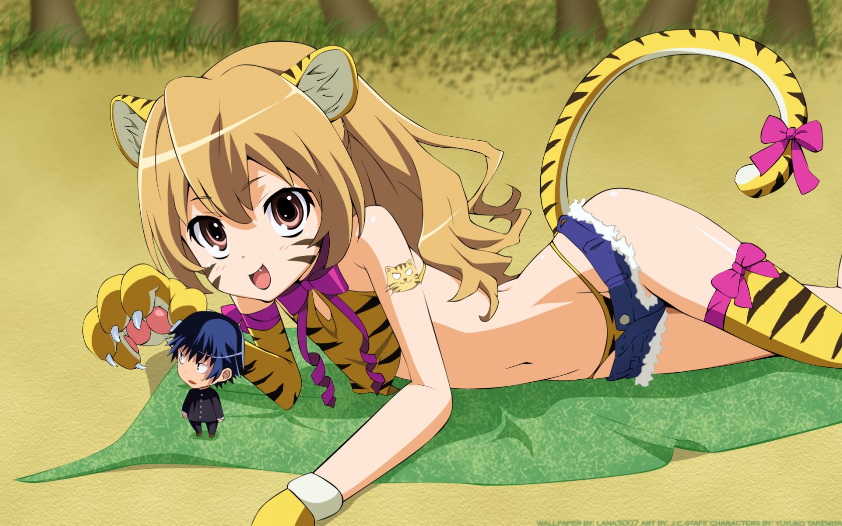 Fonds d'cran Manga Toradora! taiga the tiger