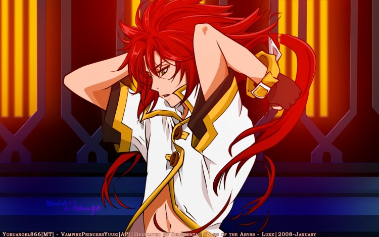 Wallpapers Manga Tales of the Abyss wind to change