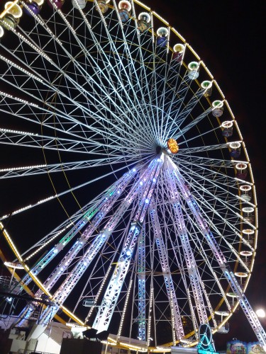 Fonds d'cran Objets Lumires Grande Roue