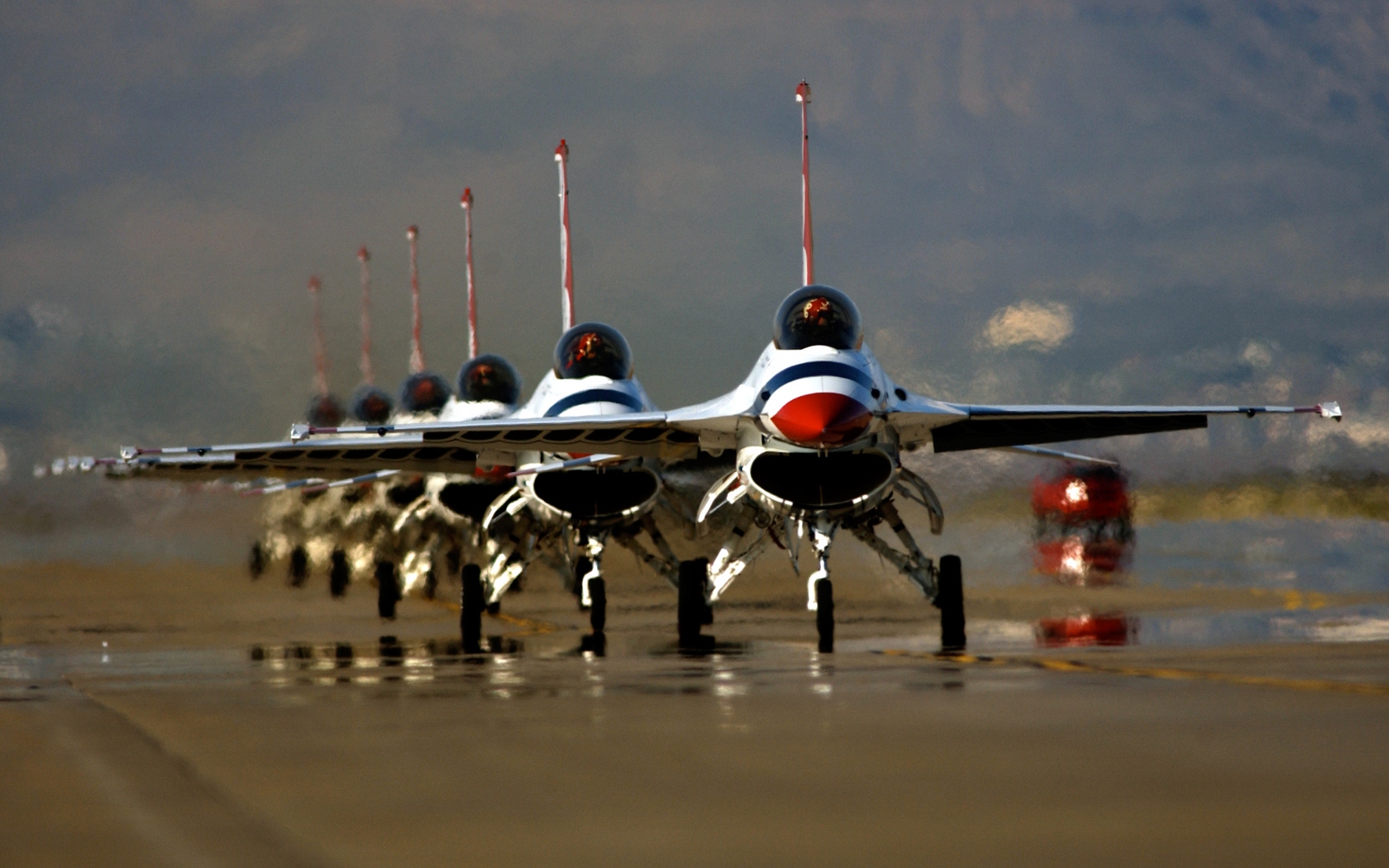 Wallpapers Planes Military Aircraft Thunderbirds Ready To Go