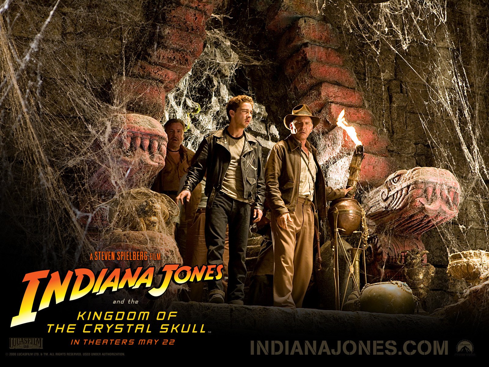 Fonds d'cran Cinma Indiana Jones et le Royaume du Crne de Cristal Indiana Jones