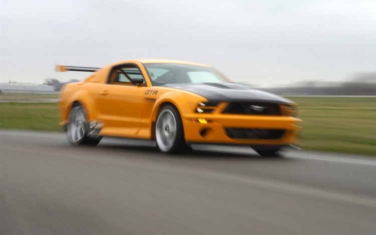 Wallpapers Cars Ford Mustang Semble Sortir De L'Image