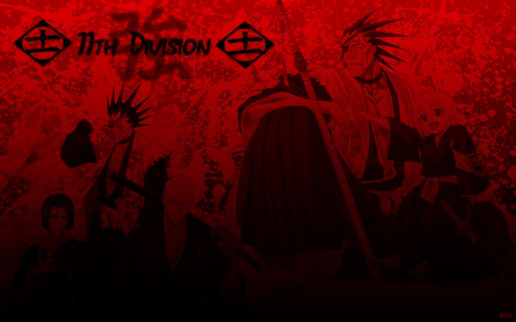 Wallpapers Manga Bleach Bleach - 11th division