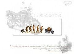 Fonds d'cran Motos Evolution ZEPHYR