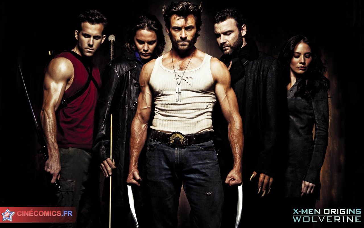 Fonds d'cran Cinma X-Men Origins - Wolverine X-Men Origins Wolverine, Gambit, deadpool, dents de sabre quand Hugh Jackman revient le 29 Avril 2009